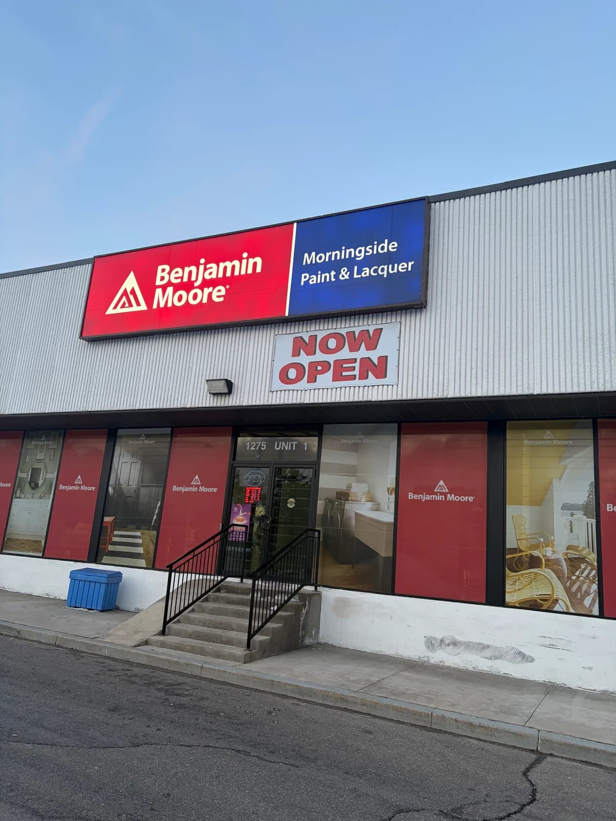 Morningside Paint & Lacquer Benjamin Moore storefront on Morningside Avenue
