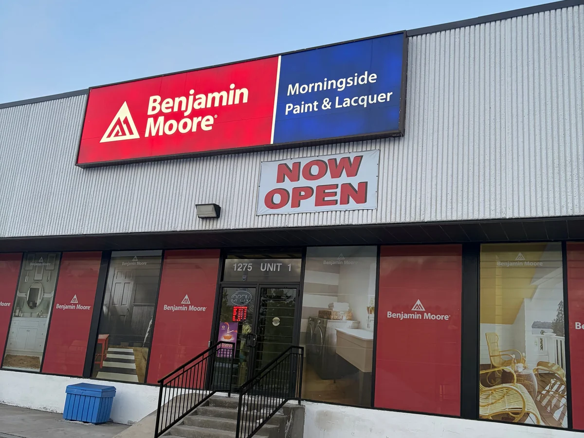 Morningside Paint & Lacquer Benjamin Moore storefront on Morningside Avenue